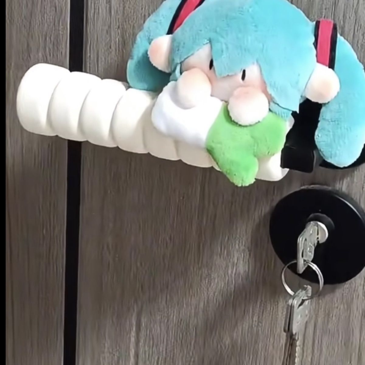 Miku cute door handle protective cover