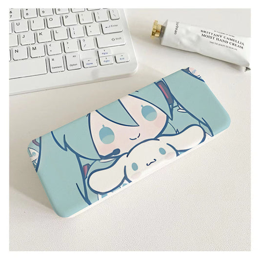 Miku and Cinnamoroll glasses case
