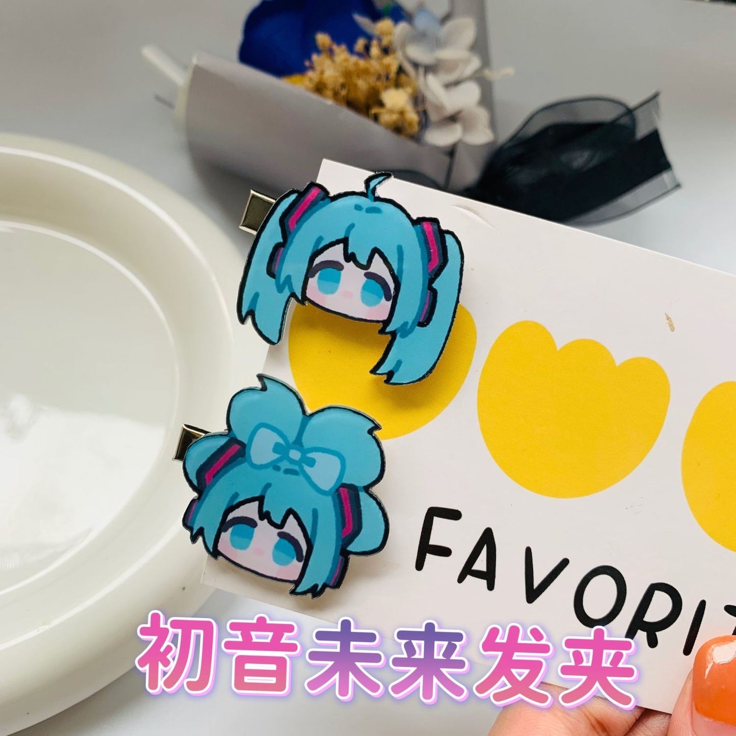 Miku Hair Clip