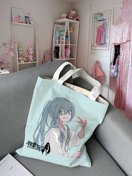 Hatsune Miku canvas bag