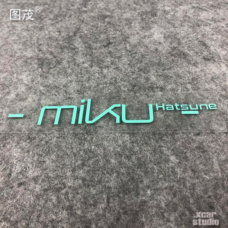 Miku`sign Sticker