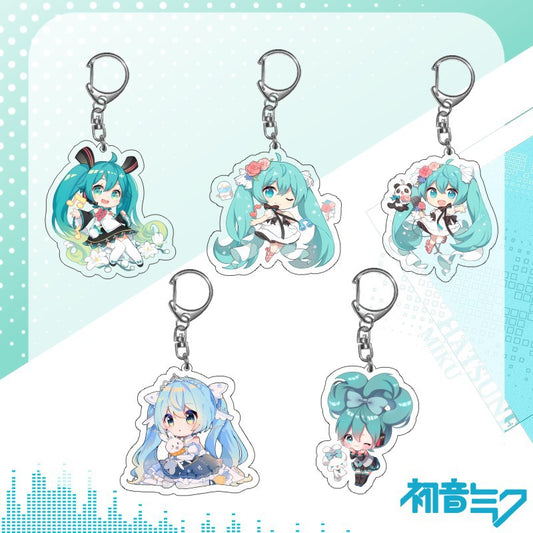 Miku keychains