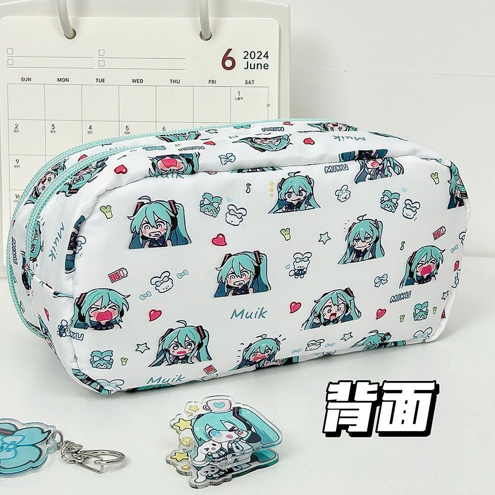 Miku Large Capacity Pencil Case bag