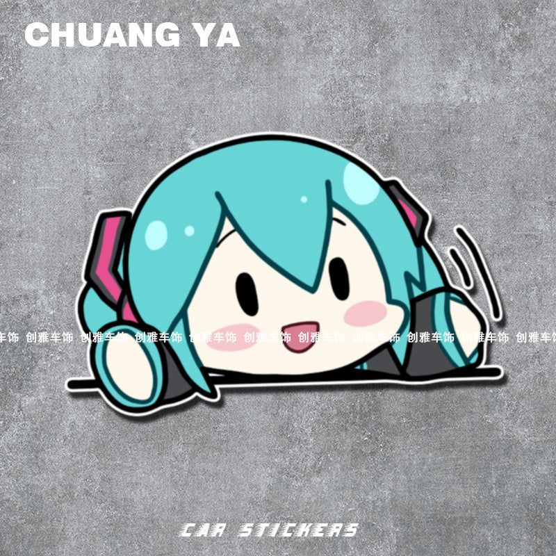 MIKU Hatsune Miku car sticker
