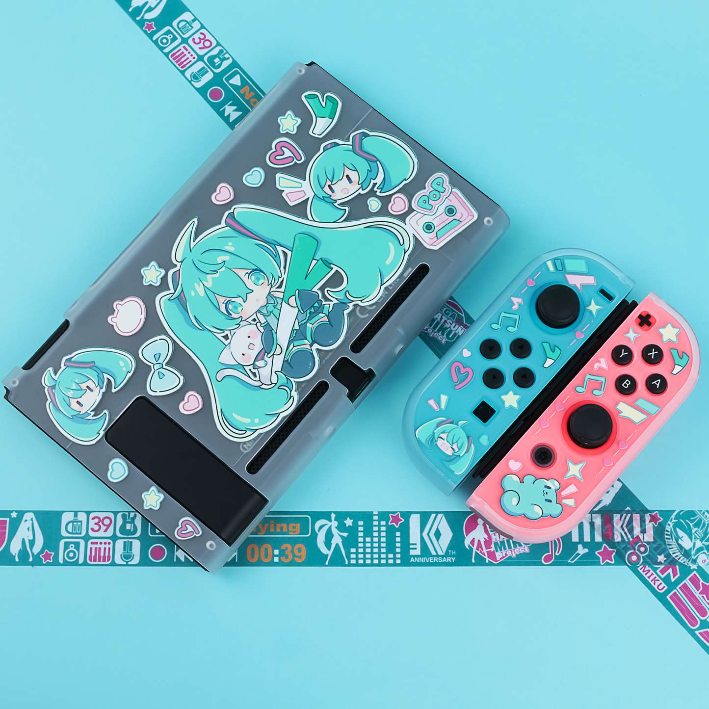 Miku switch oled case