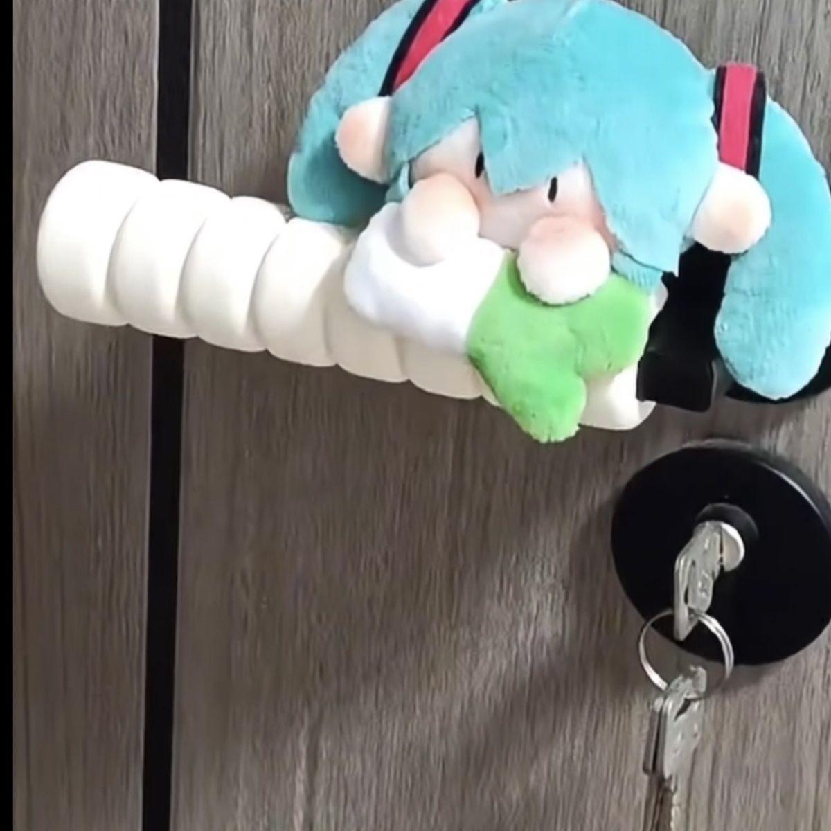 Miku cute door handle protective cover