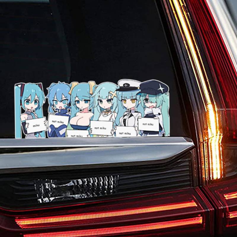 MIKU Hatsune Miku car sticker