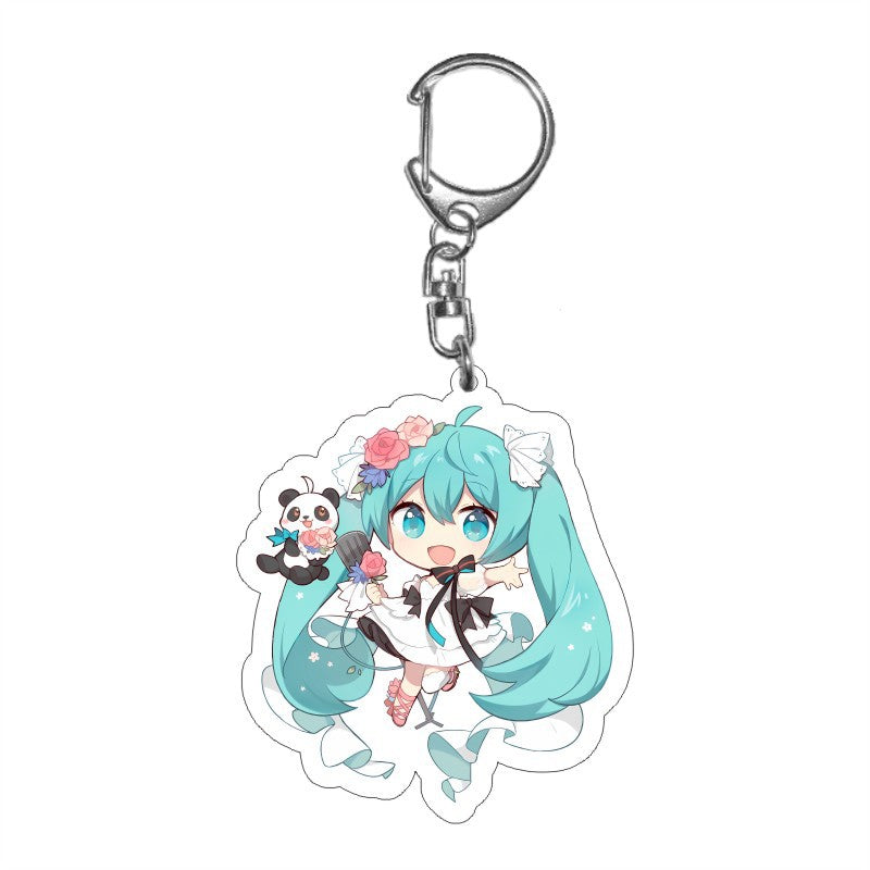 Miku keychains