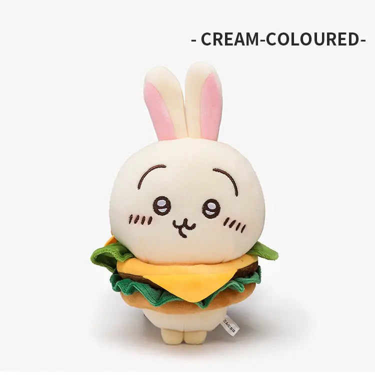 chiikawa burger plush