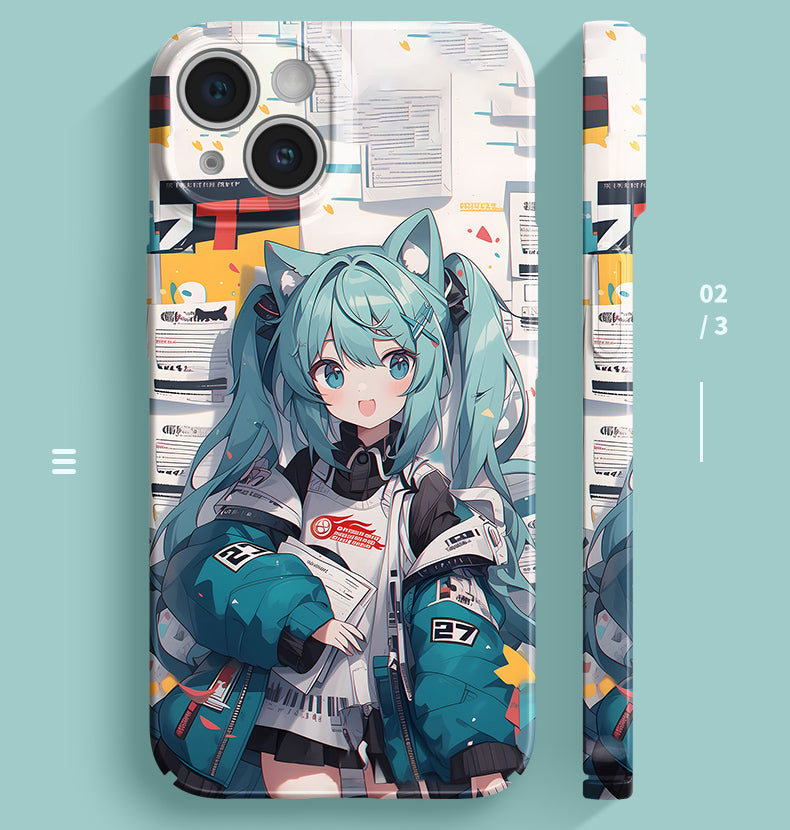 Miku phone case