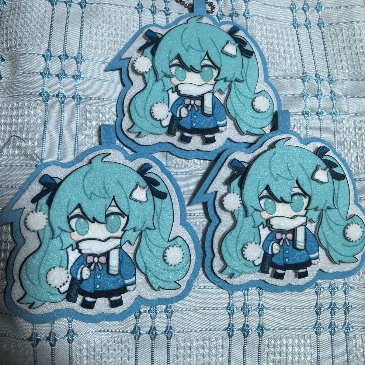 Miku woven decoration (10cm)