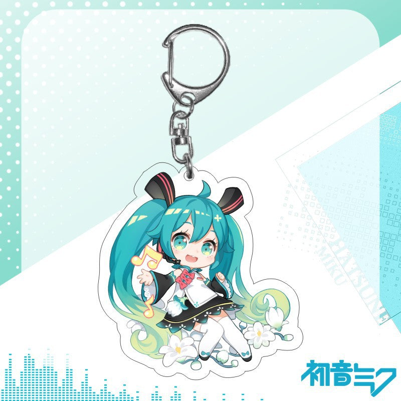 Miku keychains