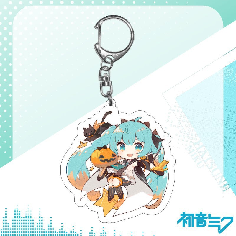Miku keychains