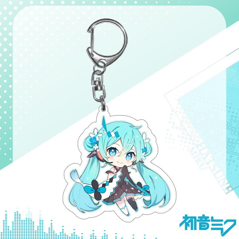 Miku keychains