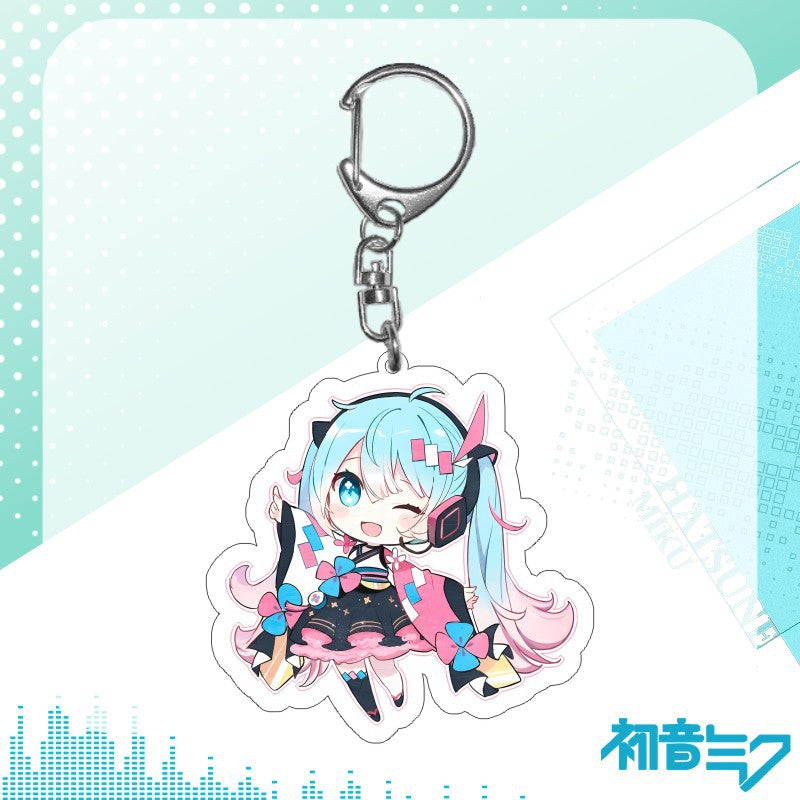 Miku keychains