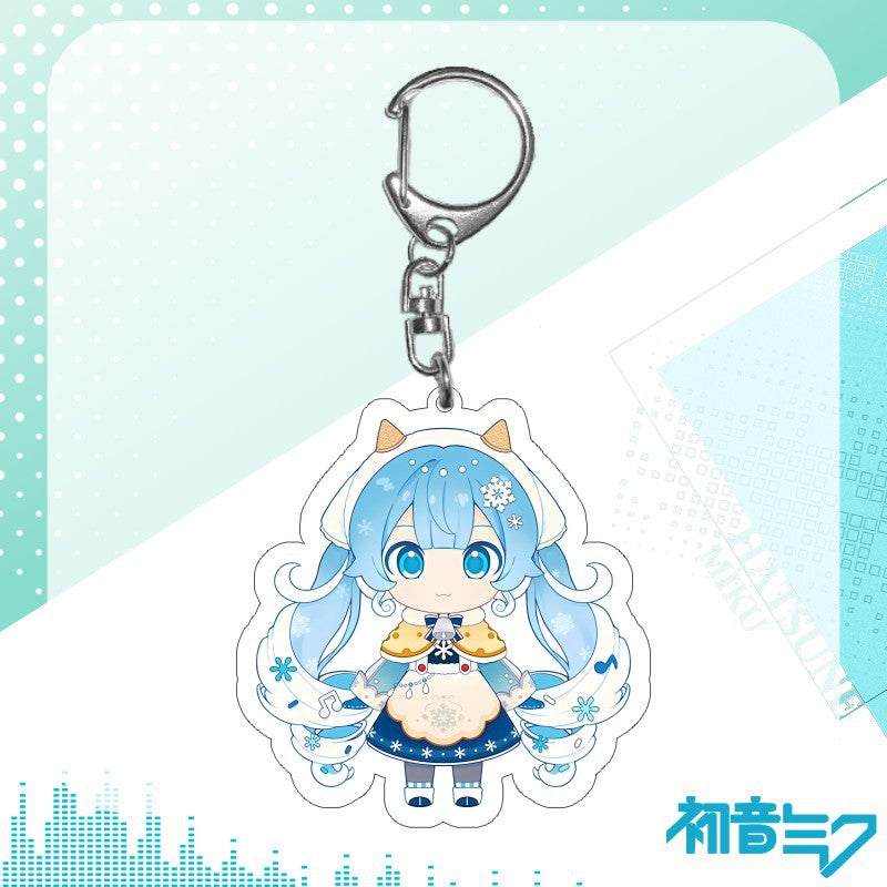 Miku keychains