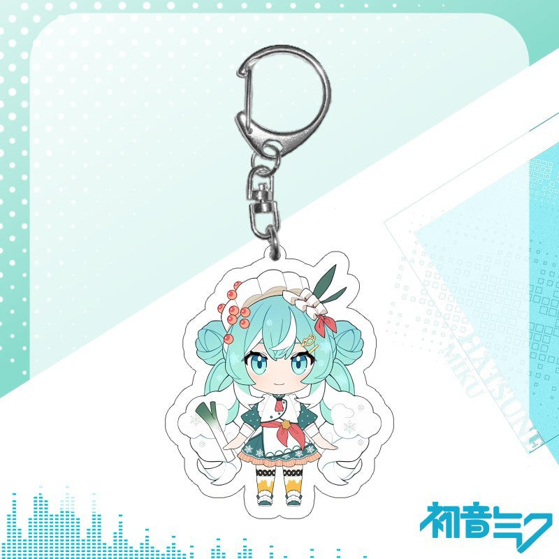 Miku keychains