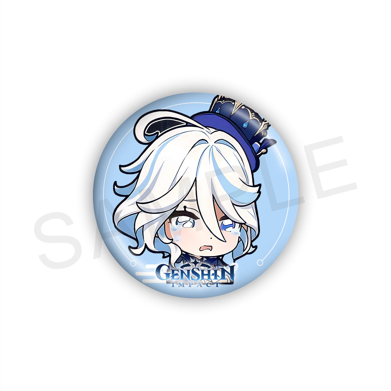 Furina Cute Badge, Genshin impact