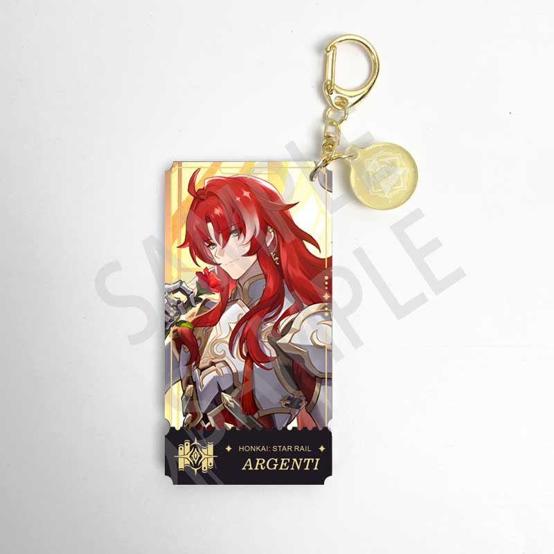Honkai Star Rail characters Keychain,Yunli,Jiaoqiu