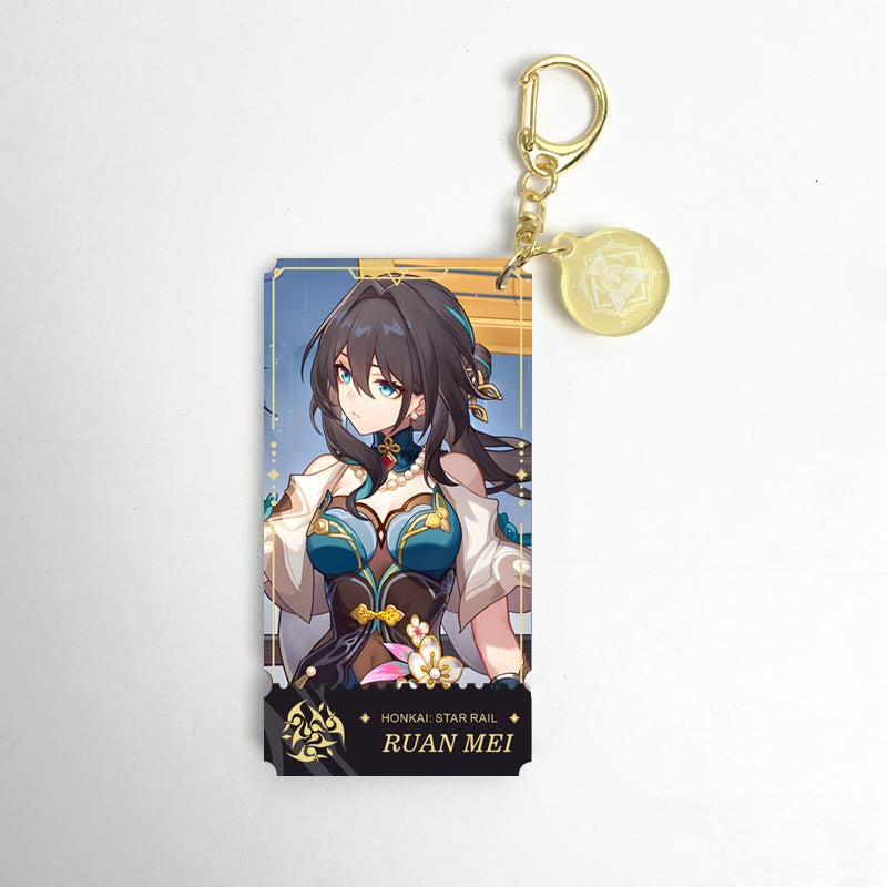 Honkai Star Rail characters Keychain,Yunli,Jiaoqiu