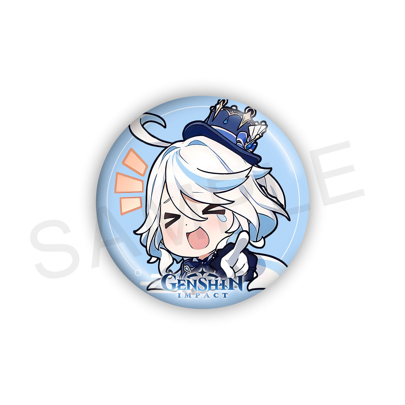 Furina Cute Badge, Genshin impact