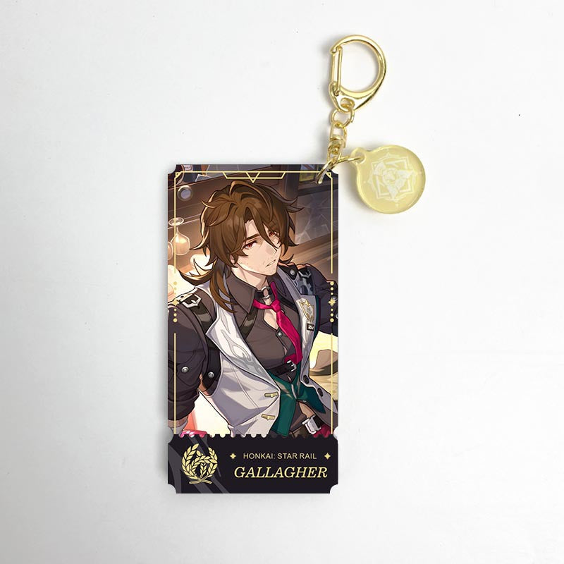 Honkai Star Rail characters Keychain,Yunli,Jiaoqiu