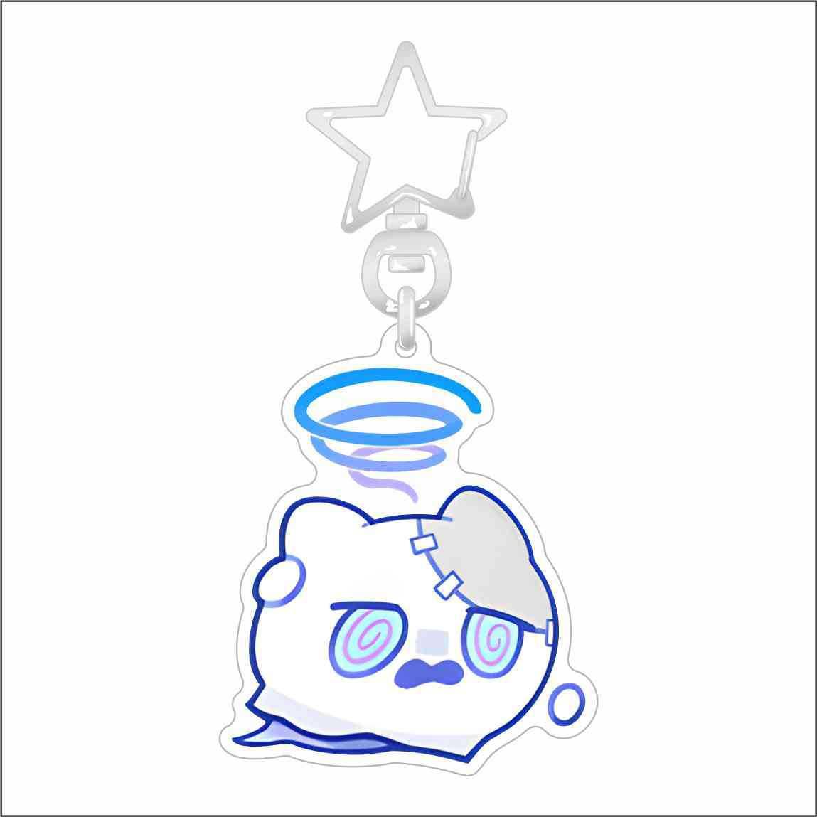 Wubbaboo Keychain,honkai star rail
