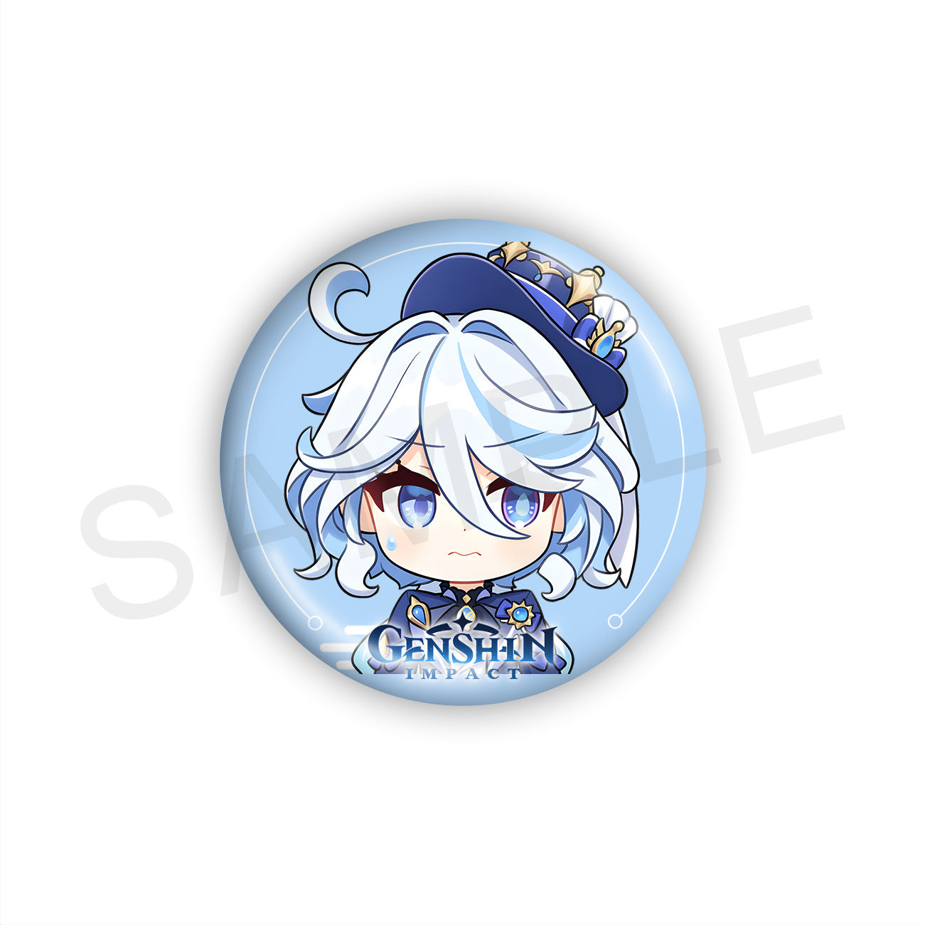 Furina Cute Badge, Genshin impact