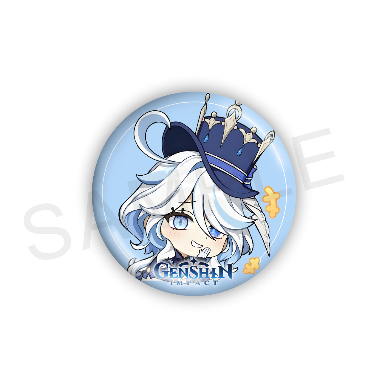 Furina Cute Badge, Genshin impact