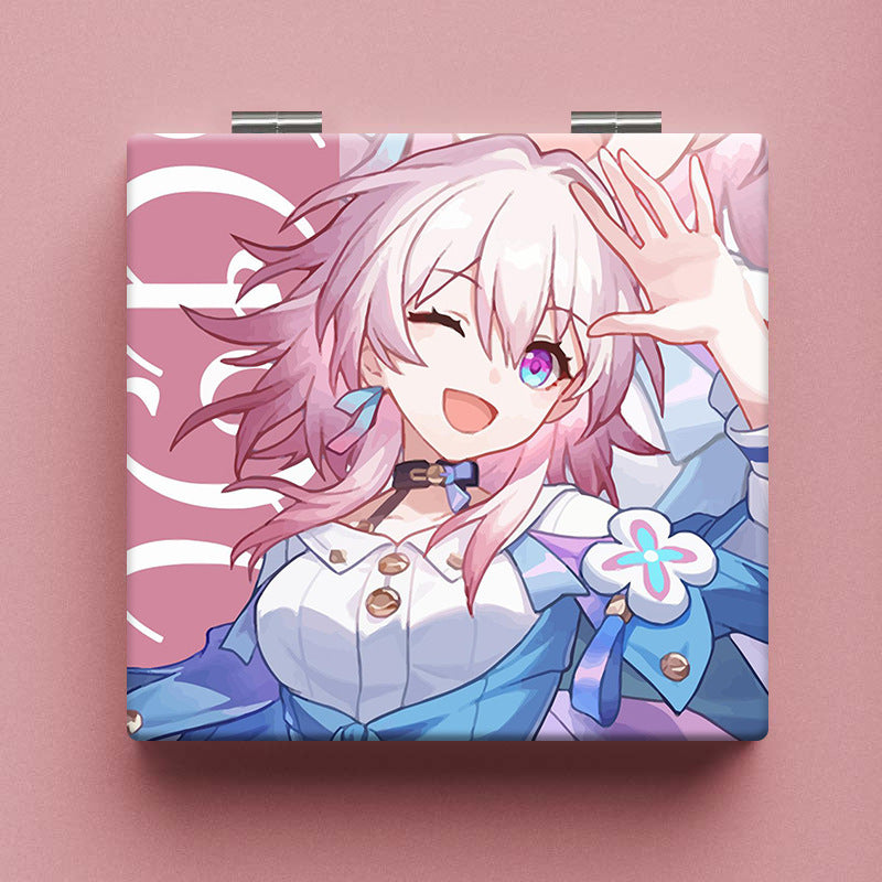 Star rail portable mirror