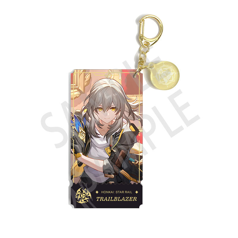 Honkai Star Rail characters Keychain,Yunli,Jiaoqiu