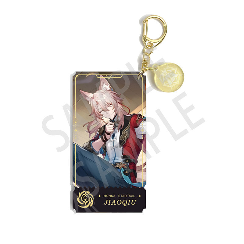 Honkai Star Rail characters Keychain,Yunli,Jiaoqiu
