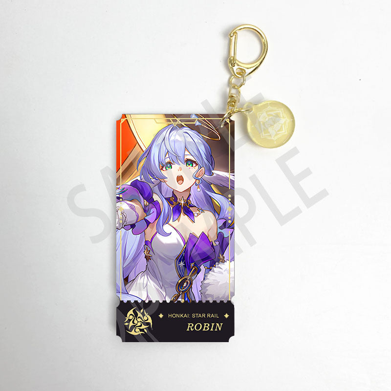 Honkai Star Rail characters Keychain,Yunli,Jiaoqiu