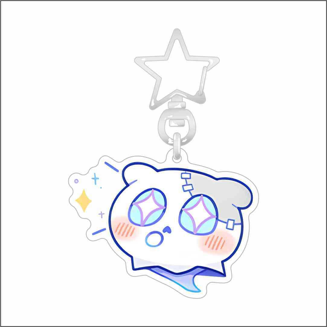 Wubbaboo Keychain,honkai star rail