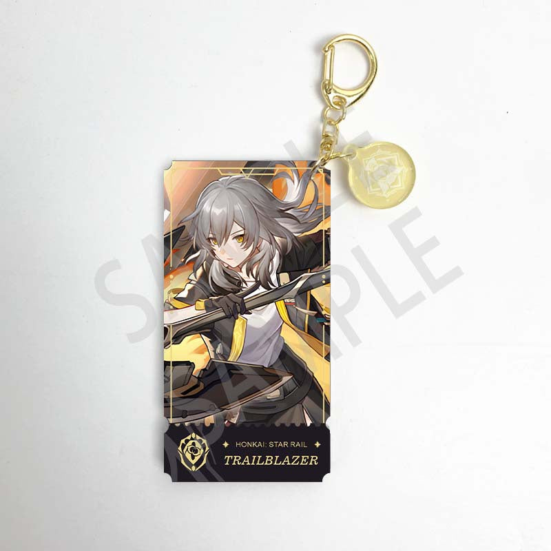Honkai Star Rail characters Keychain,Yunli,Jiaoqiu