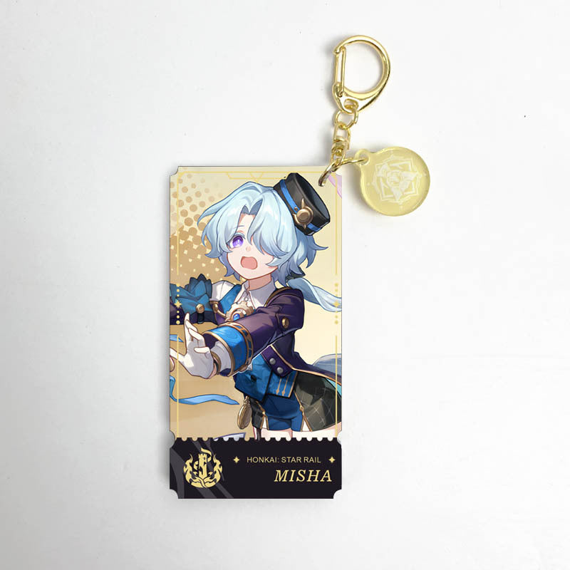 Honkai Star Rail characters Keychain,Yunli,Jiaoqiu