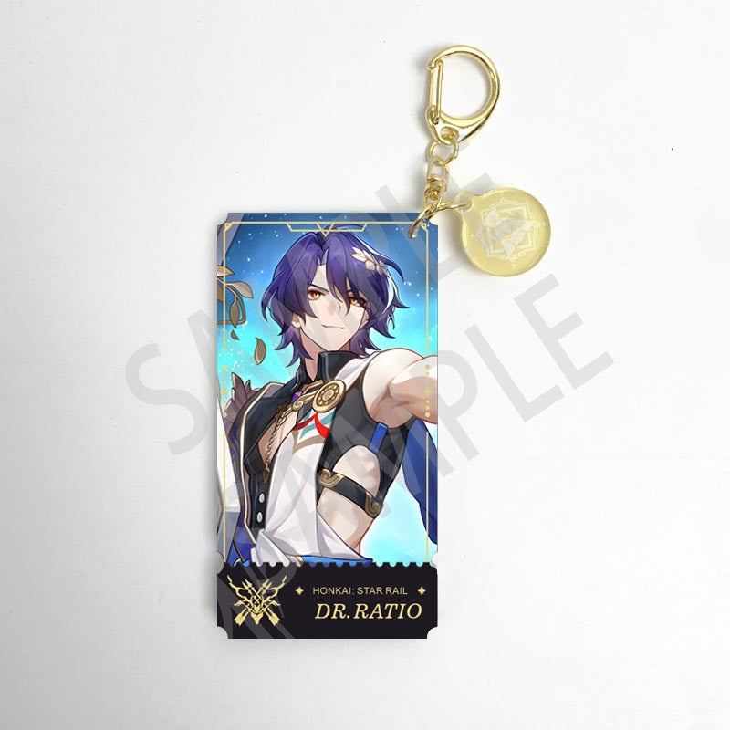 Honkai Star Rail characters Keychain,Yunli,Jiaoqiu