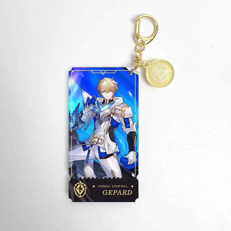 Honkai Star Rail characters Keychain,Yunli,Jiaoqiu