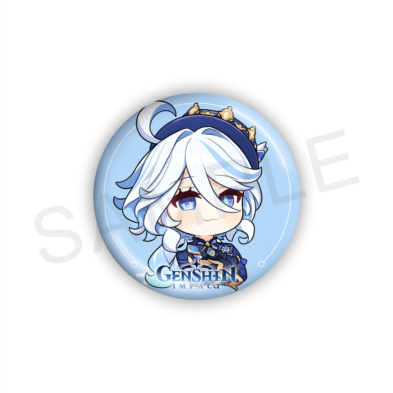 Furina Cute Badge, Genshin impact