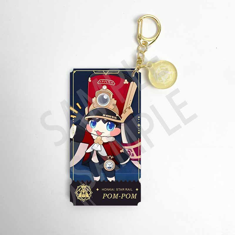 Honkai Star Rail characters Keychain,Yunli,Jiaoqiu