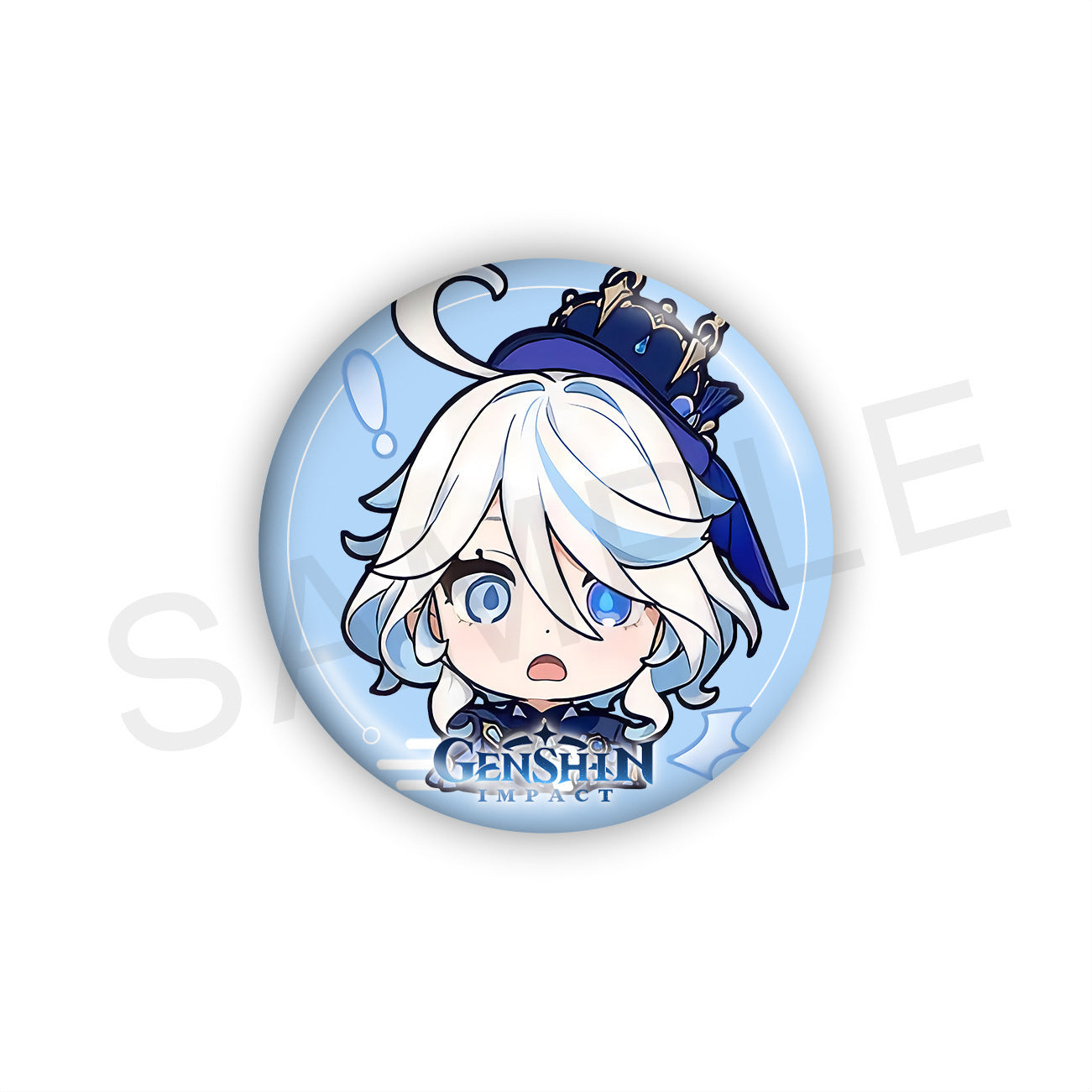 Furina Cute Badge, Genshin impact