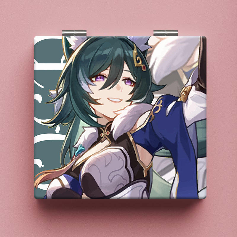 Star rail portable mirror