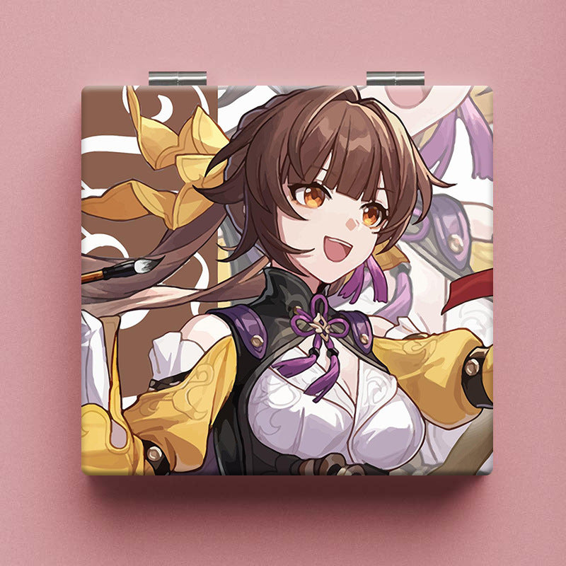 Star rail portable mirror