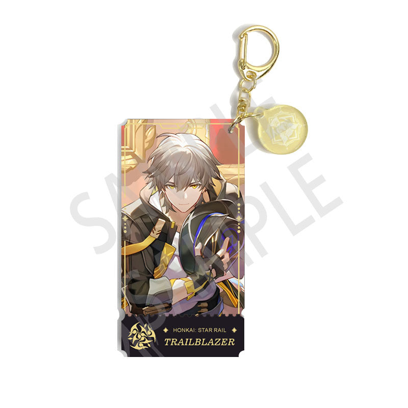 Honkai Star Rail characters Keychain,Yunli,Jiaoqiu