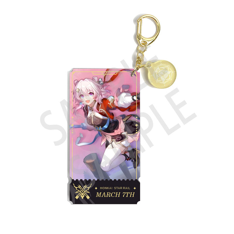 Honkai Star Rail characters Keychain,Yunli,Jiaoqiu