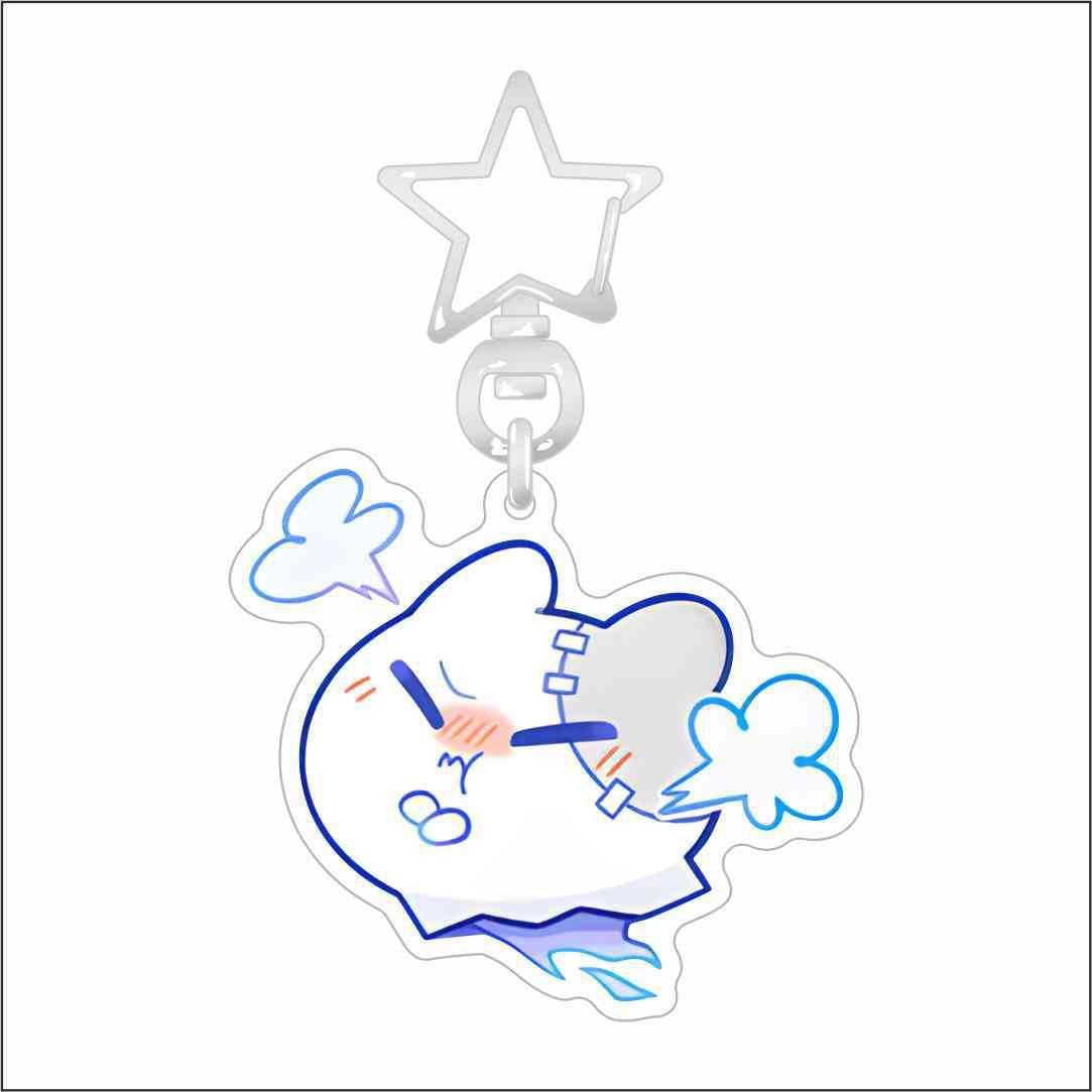 Wubbaboo Keychain,honkai star rail