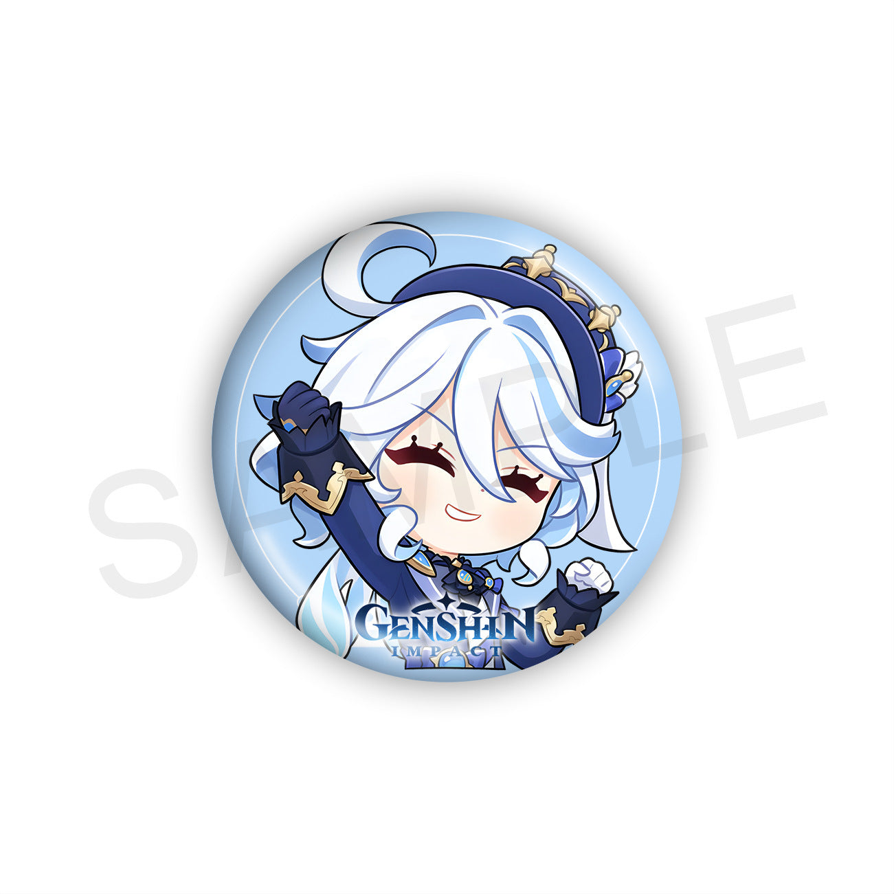 Furina Cute Badge, Genshin impact