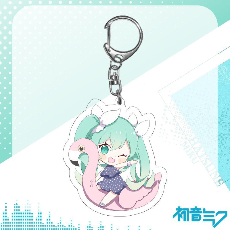 Miku keychains