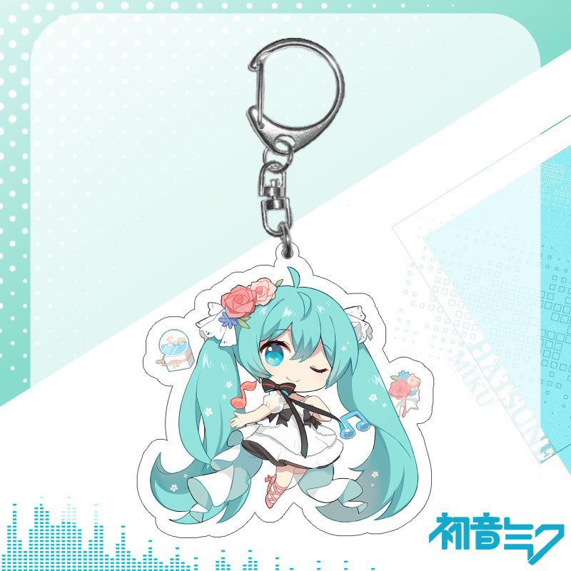 Miku keychains