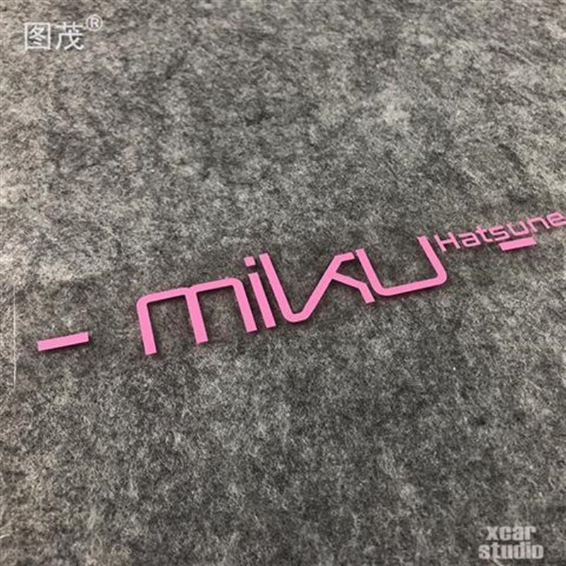 Miku`sign Sticker